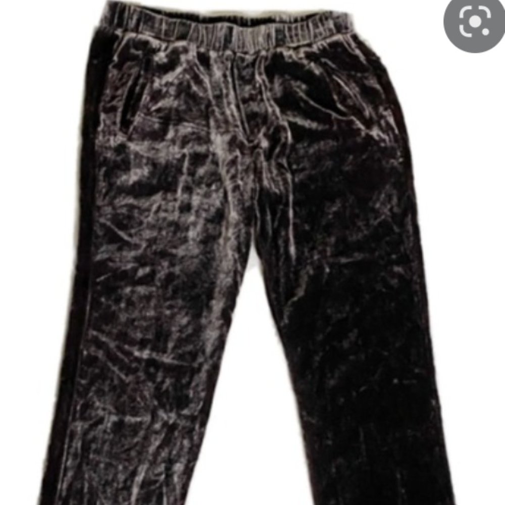 Cloth and Stone Gray Velvet Pants